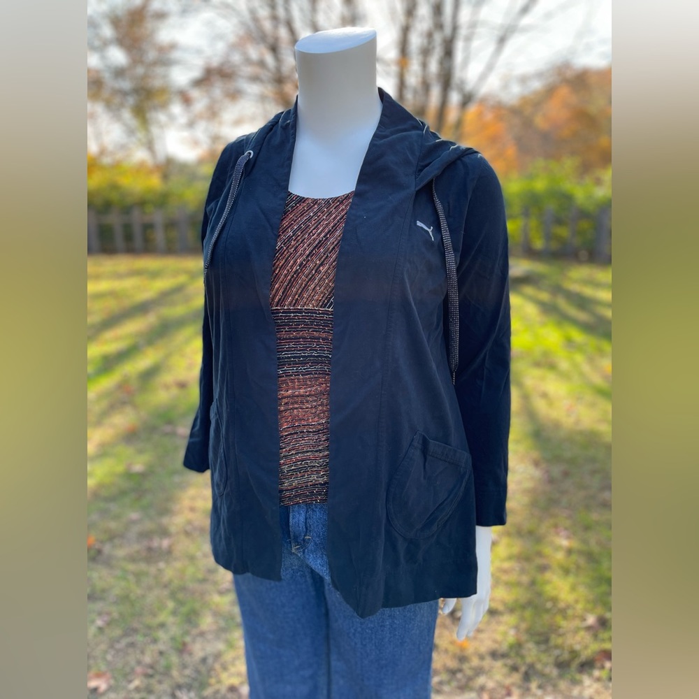 Puma Women’s Black Jacket, Size XL